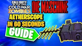 HOW TO BUILD THE AETHERSCOPE IN 60 SECONDS- Black Ops Cold War