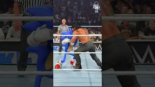 Роман Рейнс Спирс Соник #wwe2k24 #wwe2kmods