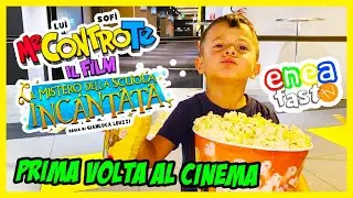 PRIMA VOLTA AL CINEMA - ME CONTRO TE E IL MISTERO DELLA SCUOLA INCANTATA, ENEA VEDE PER LA PRIMA VOL