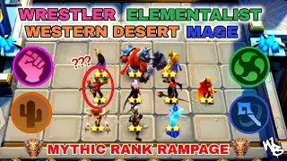 WESTERN DESERT + 3 SYNERGY META BUILD - BEST MAGIC CHESS STRATEGY - Mobile Legends Bang Bang