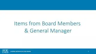 EWEB Commissioners Board Meeting: November 4, 2025