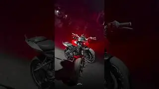The Red Beast 😈 | Modified NS200 Cinematic Look 🔥 #Shorts #music