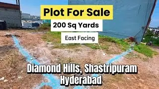 🏡 East & North Facing Plot for Sale | Diamond Hills Shastripuram | Clear Title | Hyderabad #shorts 