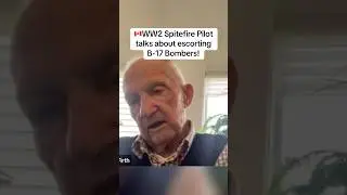 Canadian Spitfire Pilot escorted B-17 Bomber Planes! #ww2veteraninterview