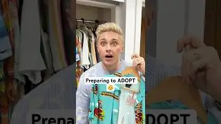 He&rsquo;s Getting So Stressed Before ADOPTION 😅😂 #prank #couplecomedy #adoption