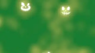 halloween green screen effect