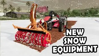Farming Simulator 19: Powerful Snow Removal Vehicles! Winter Pack!!