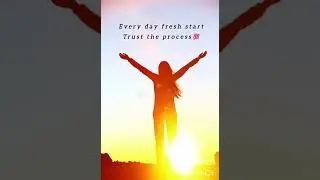 Start Fresh✨#motivationalquotes #startfresh #process