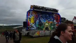 WADEBRIDGE ROYAL CORNWALL SHOWGROUND balloon festival site 18 Sept 2021