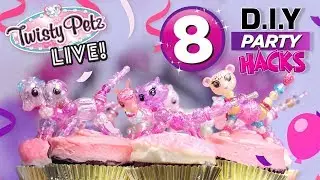 DIY Twisty Petz Party! 8 Fun Party Hacks! | Twisty Petz Series 2