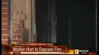 Worker injured in Mason daycare fire