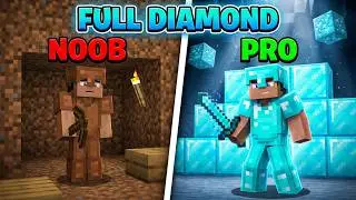 {44.40 Minutes To Get A Diamond ARMOR} Minecraft Hardcore Survival ll No Commentary ll