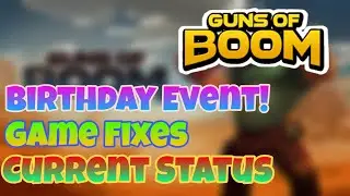 GOB B-Day Event, Fixes, Current Status