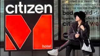 CitizenM South Lake Union Seattle #seattle #roomtour & #review #travel #hotel #vlog