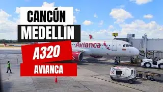 Así es el vuelo Cancún - Medellín en un A320 de Avianca [Flight report]