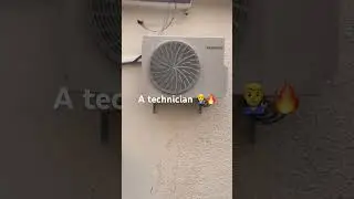 Samsung wind free Ac install #airconditioner #electricalindia #shortvideo #youtubeshorts #ac