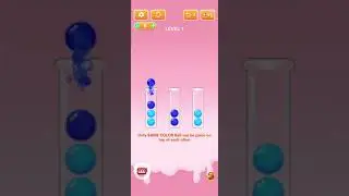 drip sort puzzle level 1