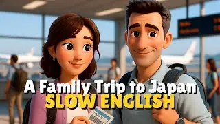 A Family Trip to Japan ✈️ |  Animated Story (Relaxing Voice Over)