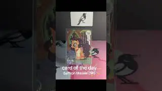 Card of the day! Saffron Masala SR from #kayou #kayoucards #mlpcards #mylittlepony #tradingcards