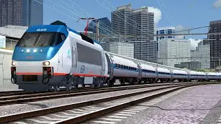 Train Simulator Classic: HHP-8 & Amfleet Car Upgrade Pack 2.4