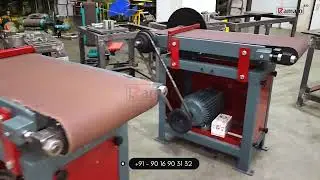 12 x 72 Wide Belt Grinding Machine (Belt Sander) Manufacturer Rajkot Gujarat Bharat (India) | Ramato