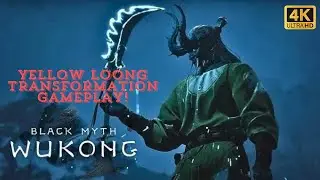 Black Myth Wukong - Yellow Loong Transformation Gameplay (Golden Lining)