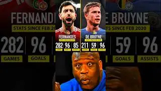Fernandes Vs De Bruyne Stats Since February 2020...🔥