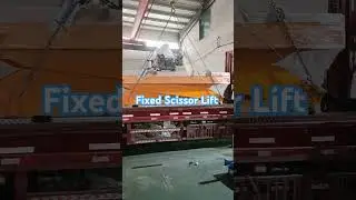 STARLINK 15t Large tonnage fixed scissor lift Loading