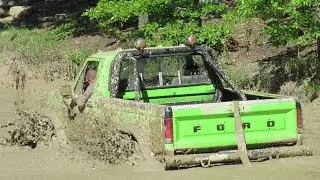 2025 DIAMOND S MUD BOG/ VIDEO 3 /   3 LIFTED FORD MUDDERS WITH D. O. T. TIRES