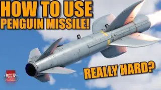 HOW to USE the AGM-119 PENGUIN MISSILE from the NEW F-5AG! - War Thunder