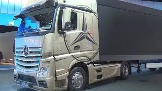 Mercedes-Benz Actros 1863 LS GigaSpace Tractor Truck (2017) Exterior and Interior