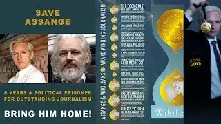 John Pilger speaks out for Julian Assange