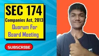 SECTION 174 in detail | for CS/CA/CMA | By Mayur Maykar