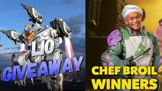 New Giveaway 7 x  LIO Robots + Chef Broil  WINNERS drawing | War robots game [WR]