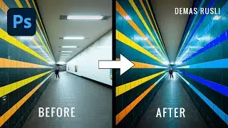 How to create MIRROR IMAGE EFFECT // Photoshop Tutorial