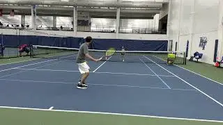 Cydia (8 yr old) tennis lesson with Tennis Professional Jason Ontog. 11-18-2022