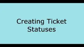 Franchise Performance Software | How To Create Ticket Statuses in FranchiseSoft?
