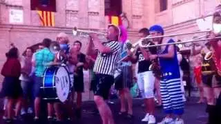 Fiestas Perdiguera 2013. Charanga Dorond&oacute;n