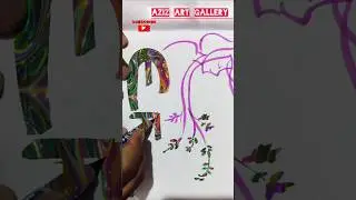 Magic name art ✨🪄 #writing #pen #colour #art #trending #tricks @HAMIDART156 @jdkefacts3100