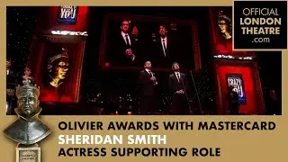 Sheridan Smith wins Best Performance in a Supporting Role | Olivier Awards 2012 with Mastercard