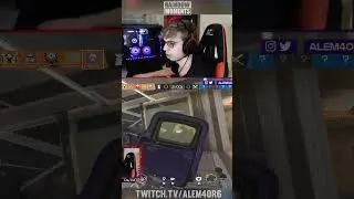 ALEMAO ERA UMA M&Aacute;QUINA DE CONT&Eacute;UDO #rainbowmoments #r6 #r6clips #alemao #alem4o #g2 #highlight #smg