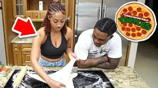 YourRAGE Makes TMNT Pizza With Kalani Rodgers!