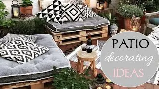 Modern patio design ideas| outdoor seating ideas| backyard garden ideas| front yard garden ideas
