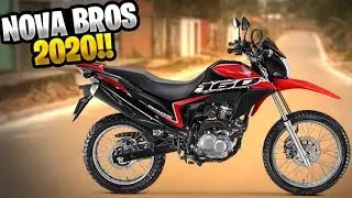 NOVA BROS 160 2020 LAN&Ccedil;AMENTO *cores e pre&ccedil;o*