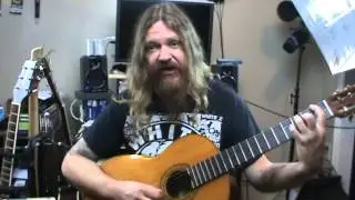 How to Play the Intro From Diary of a Madman - Acoustic Guitar Lesson
