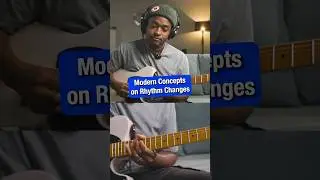 Modern Concepts on Rhythm Changes #jazz #guitar