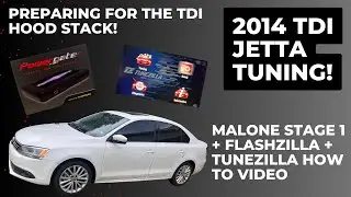 FlashZilla + TuneZilla + Malone Stage 1 Install and instructions start to finish on a VW TDI!