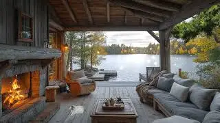 Whispers of Autumn: Tranquil Piano Melodies and the Cozy Crackle of Fire