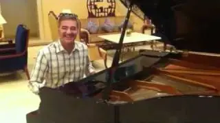Francois Thienpont plays piano