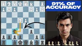 CHESS SLOW RUN: 91% Accuracy Again! + Win in Closed Game